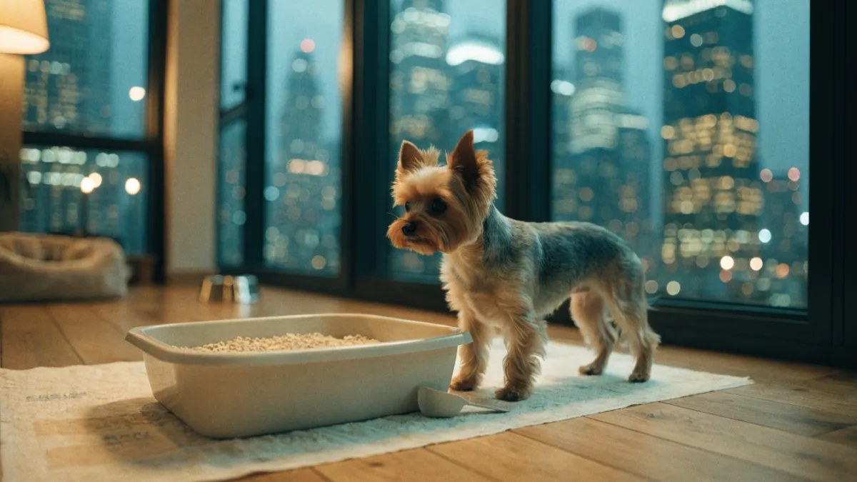 The Canine Litter Box: How to Cross-Train Your Small Dog to Use Cat Litter