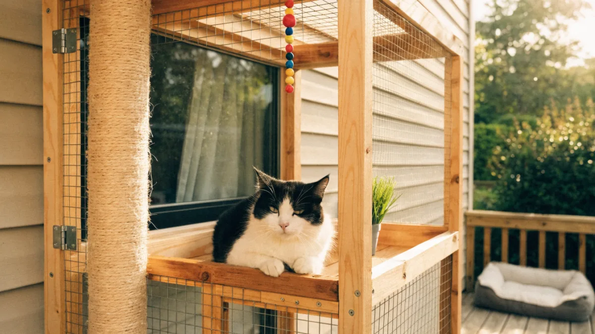 The Catio Blueprint: Building Safe Outdoor Access for Cats (and a Sun Zone for Dogs)