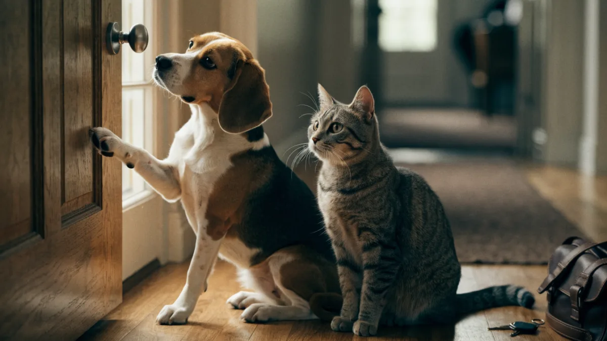 The Clingy Pet: Understanding Canine and Feline Separation Anxiety After Remote Work