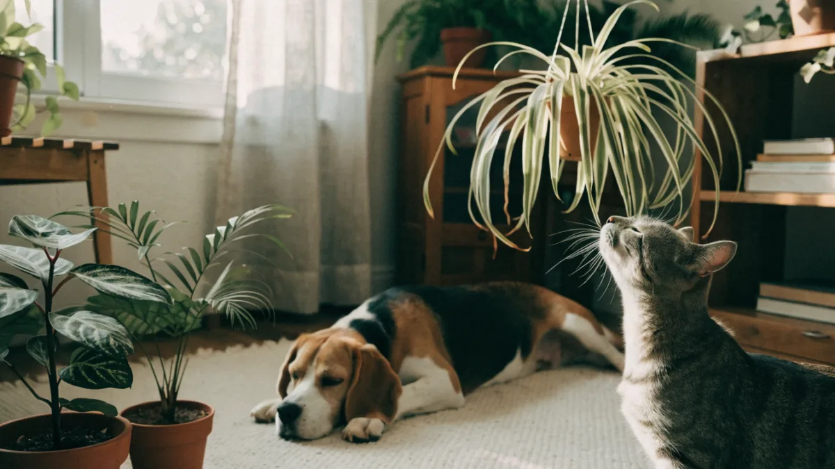The Feline Foe and Canine Safe: A Guide to Botanical Dangers and Pet-Safe Houseplants