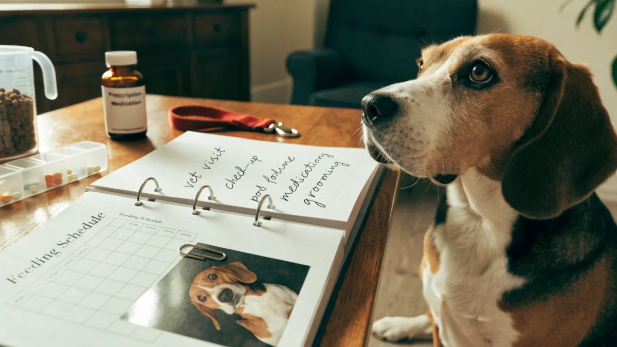 The Pet Sitter Handbook: Crucial Medical and Behavioral Info You Must Leave Behind