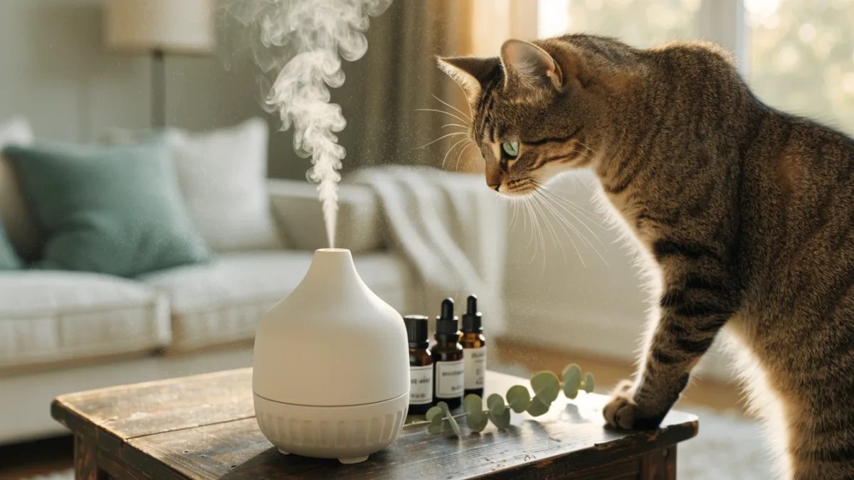 Aromatherapy Alert: Why Your Essential Oil Diffuser is Toxic to Your Pets