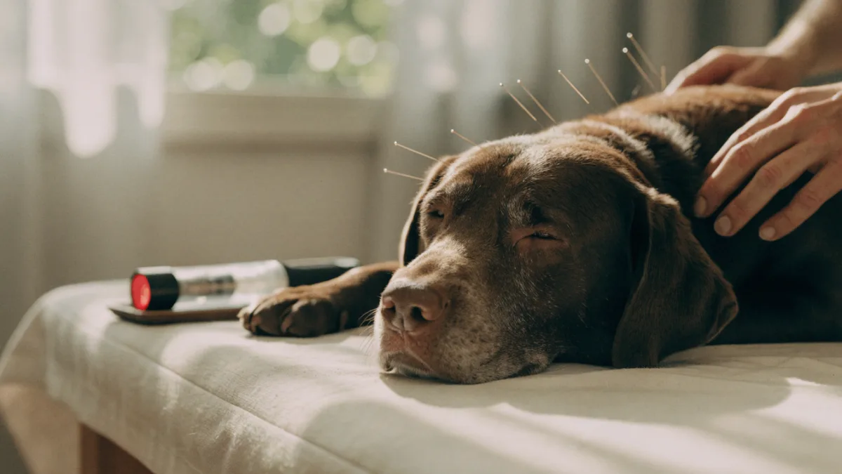 Beyond the Needle: The Rise of Acupuncture and Cold Laser Therapy for Pets