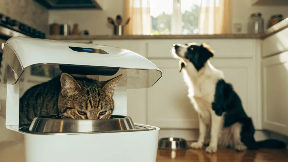 Food Bandits: Setting Up Microchip Feeders to Stop Dogs From Eating Cat Food