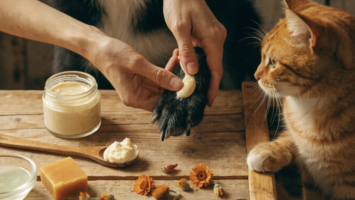 Healing Cracked Pads: How to Make a Lick-Safe DIY Paw Balm for Dogs and Cats