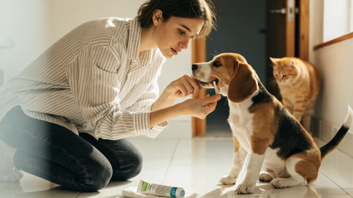The Brush-Back Battle: Training Your Pet to Actually Accept Tooth Brushing