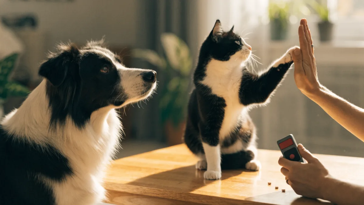 The Click That Changed Everything: Marker Training That Works for Dogs AND Cats