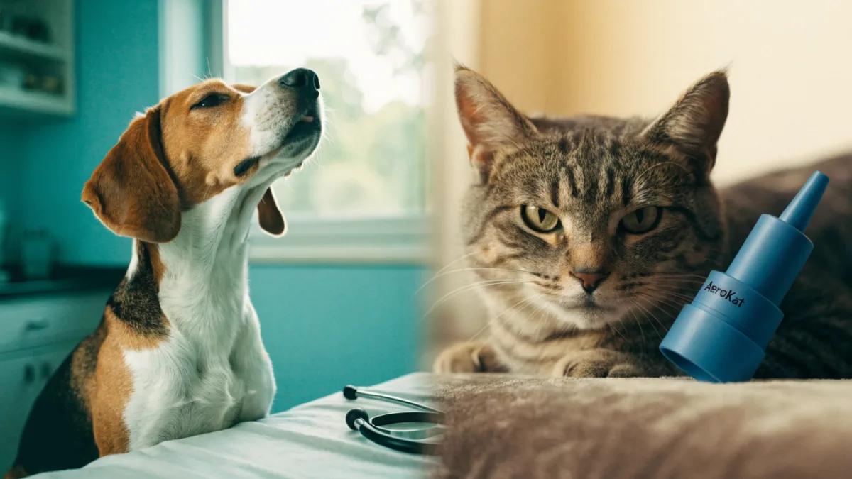 The Cough and the Wheeze: Kennel Cough in Dogs vs. Asthma Attacks in Cats