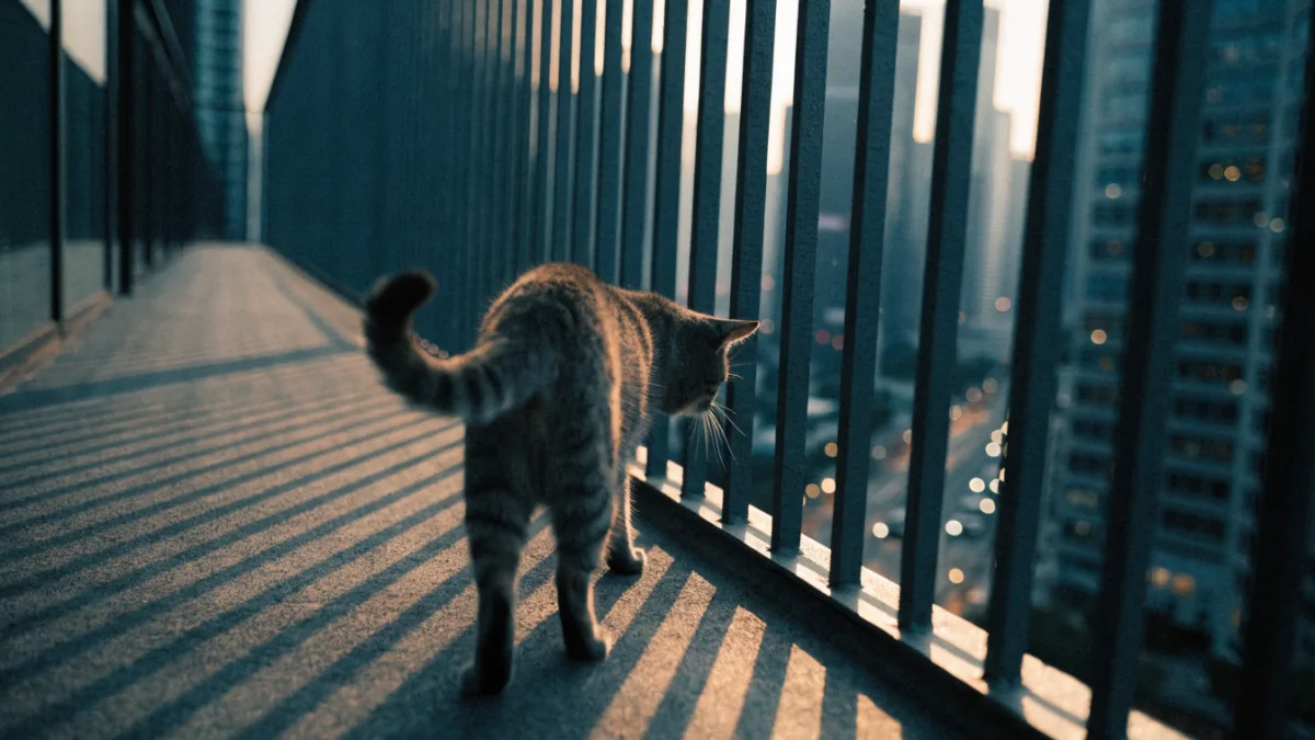 The High-Rise Hazard: Managing Apartment Dogs and Balcony Risks for Cats