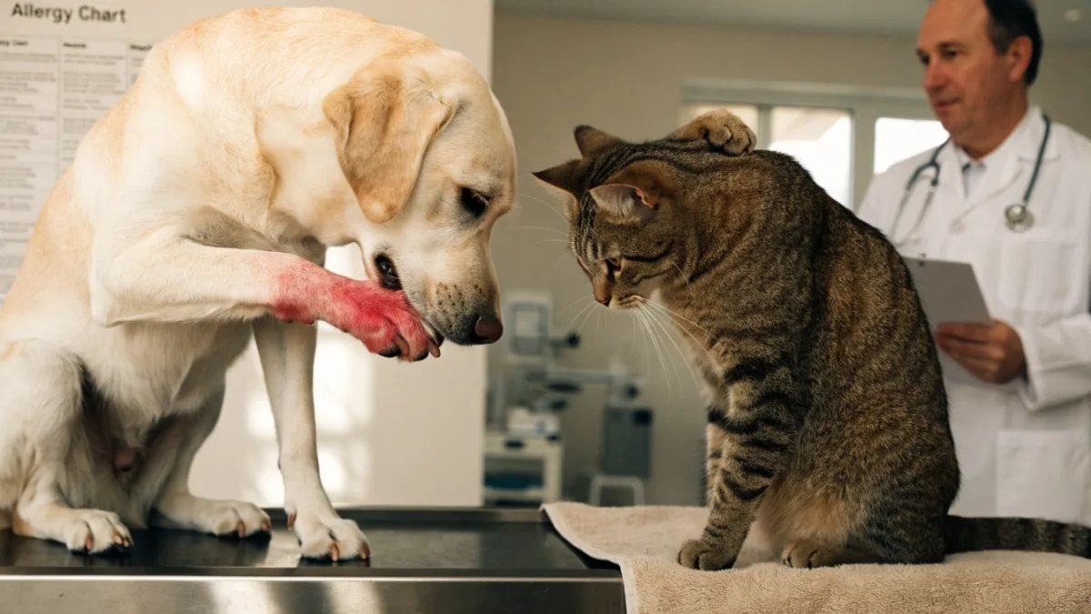 The Itch Equation: Decoding Food Allergies in Dogs vs. Environmental Allergies in Cats