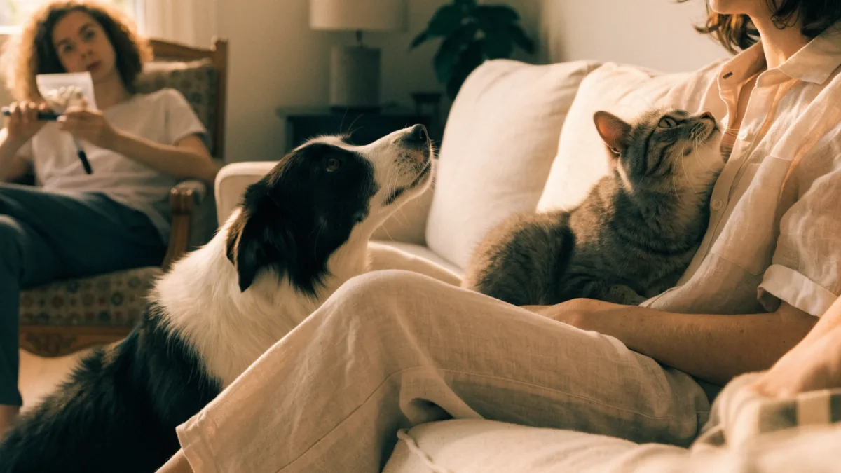 The Psychology of Pet Favoritism: How Dogs and Cats Truly Choose Their “Favorite” Human
