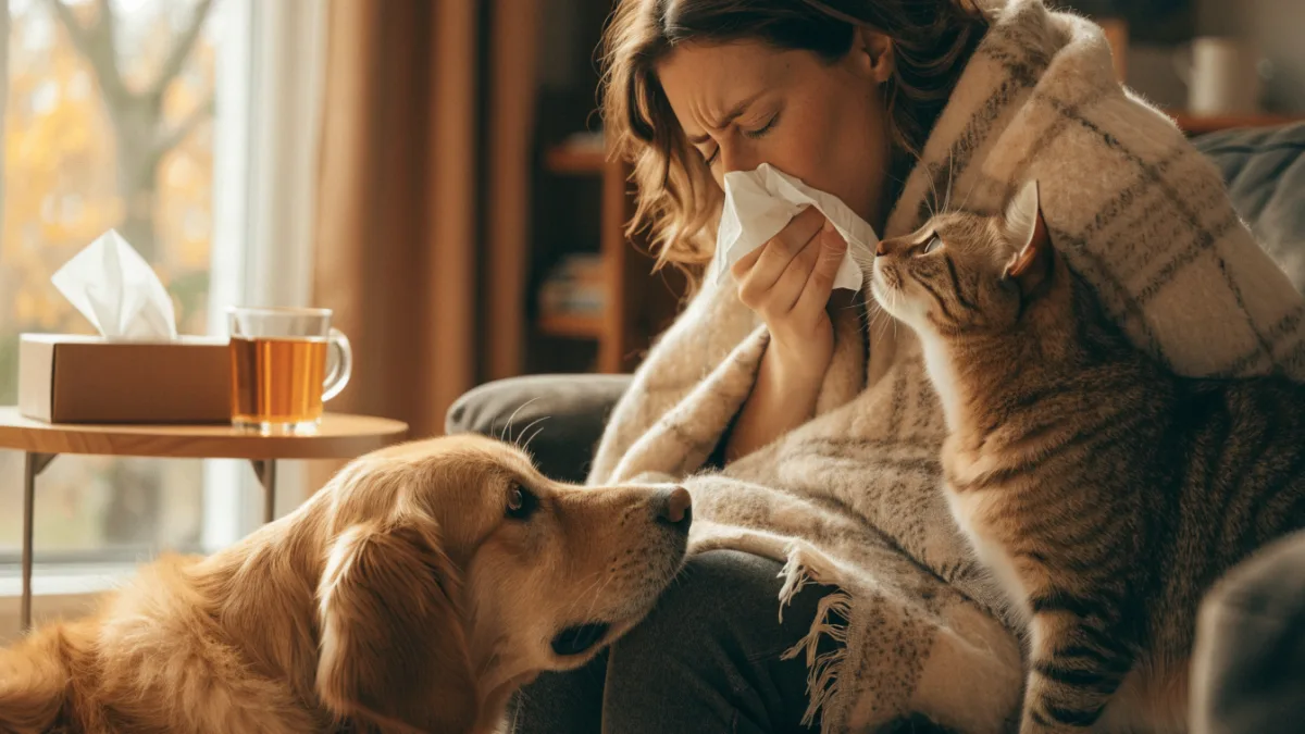 The Reverse Zoonosis Risk: Can You Give Your Cold or Flu to Your Pet?