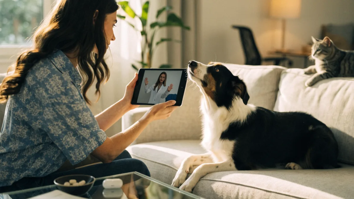 The Virtual Vet: How Telemedicine is Changing Pet Healthcare