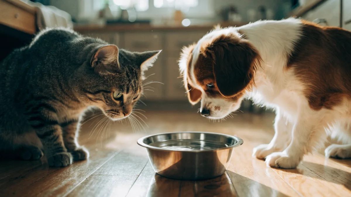 What Your Pet’s Water Bowl Habits Reveal About Their Health — A Guide for Dogs and Cats