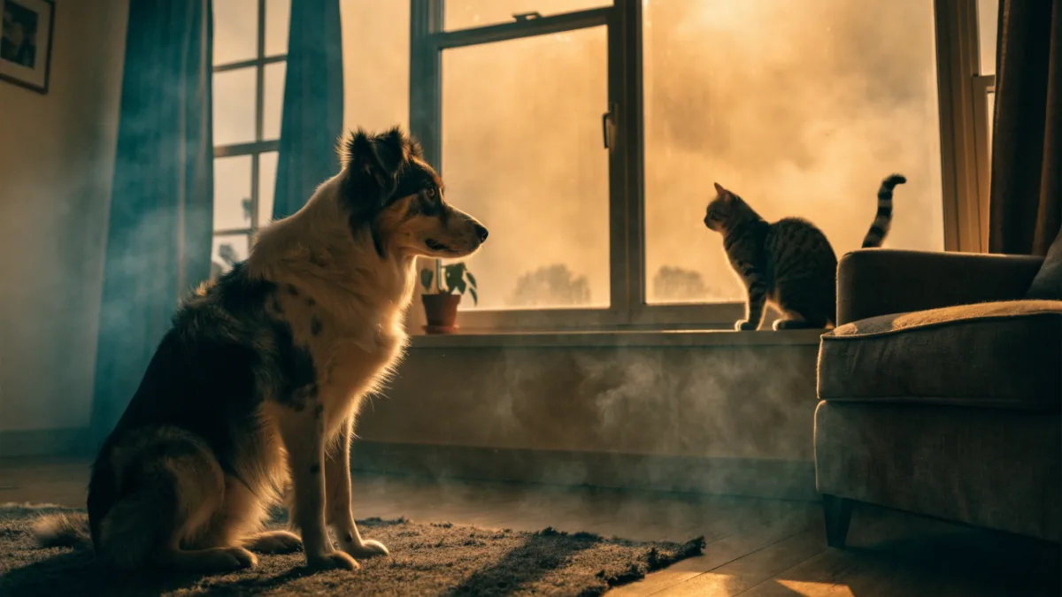 When the Air Turns Orange: Wildfire Smoke Safety for Dogs and Cats